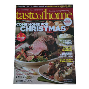 Taste of Home Magazine Come Home for Christmas December/January 2011